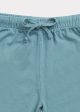 Baby Girls Lake Blue Cotton Trousers on Sale