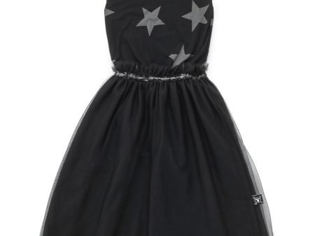 Baby Girls Black Star Tulle Dress Online Hot Sale