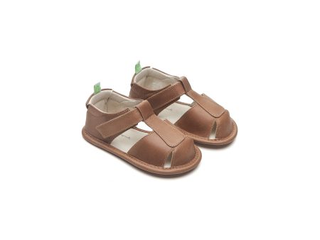 Baby Boys Brown Leather Sandals For Sale