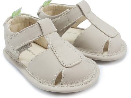 Baby Boys Gray Leather Sandals For Sale