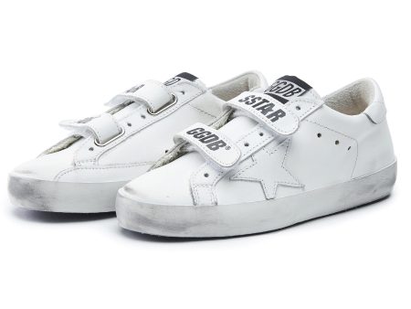 Baby Boys & Girls White Star Leather Shoes For Sale