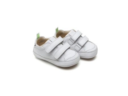 Baby Boys &Girls White Leather Shoes Cheap