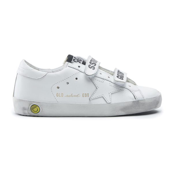 Baby Boys & Girls White Star Leather Shoes For Sale