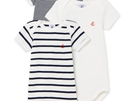 Baby Boys & Girls White & Black Cotton Sets on Sale