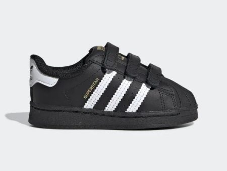 Baby Boys & Girls Black  Superstar  Shoes on Sale