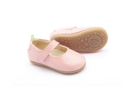 Baby Girls Bright Pink Leather Shoes For Discount