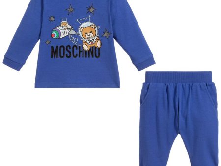 Baby Boys & Girls Blue Cotton Set on Sale