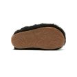 Boys & Girls Black Slippers With Ankle Strap Discount