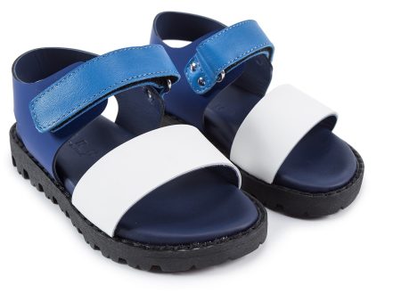 Boys Blue Leather Shoes For Discount