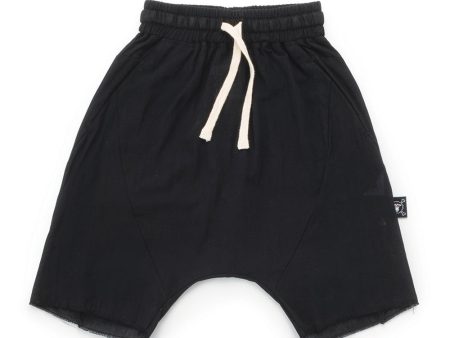 Baby Boys Black Cotton Shorts Online