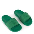 Boys & Girls Green Logo Sandals on Sale