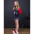 Girls White & Red Logo Shoes Online Sale