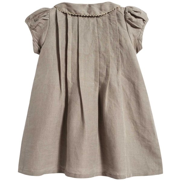 Baby Girls Stone Grey Dress Online now