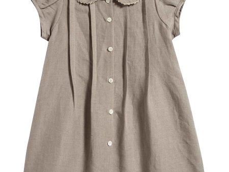 Baby Girls Stone Grey Dress Online now