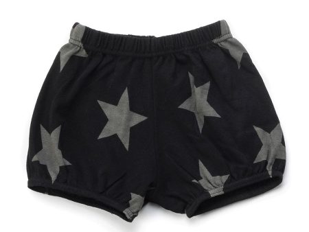 Baby Girls Black Cotton Shorts Fashion