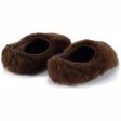 Baby Girls Dark Brown Shoes Online now