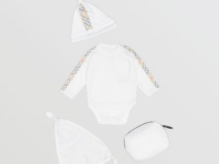 Baby Boys & Girls White Cotton Set on Sale