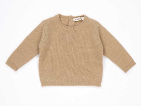 Baby Boys & Girls Camel Cashmere Sweater Online Sale