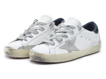 Baby Boys & Girls White Star Leather Shoes Cheap