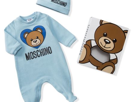 Baby Blue Link Cotton Sets Online Sale