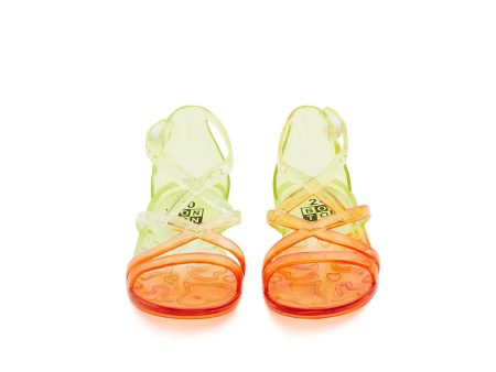 Girls Transparent Plastic Sandals Online now