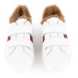 Baby Girls White Leather Trainers For Discount