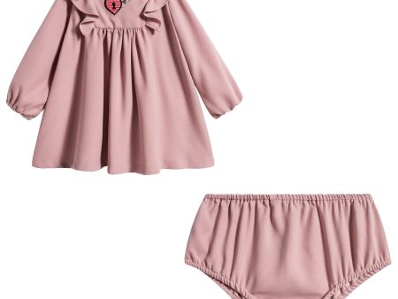 Baby Girls Antique Pink Dress Online