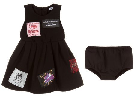 Baby Girls Black Dress Online now