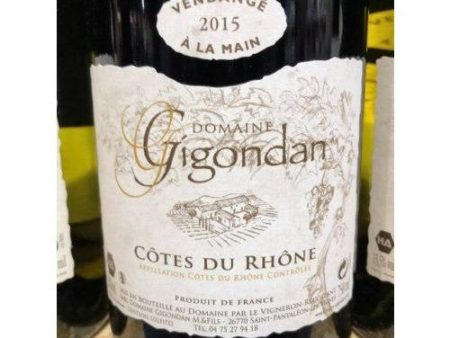 Domaine Gigondan Côtes-du-Rhône Rouge 2017 (750ml) Discount