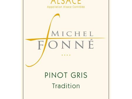 Domaine Michel Fonne Pinot Gris Tradition 2016 (750ml) Online now